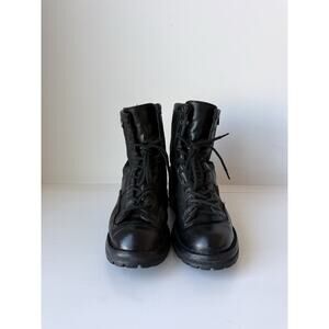 Danner 21210 UNIS Acadia Black Military Boots Men's Size 9 D Tactical Leather